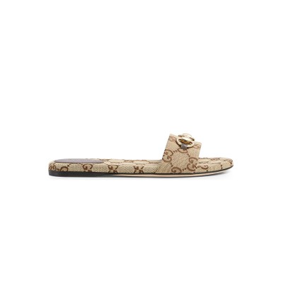 GUCCI WOMEN'S SLIDE SANDAL WITH HORSEBIT 835828